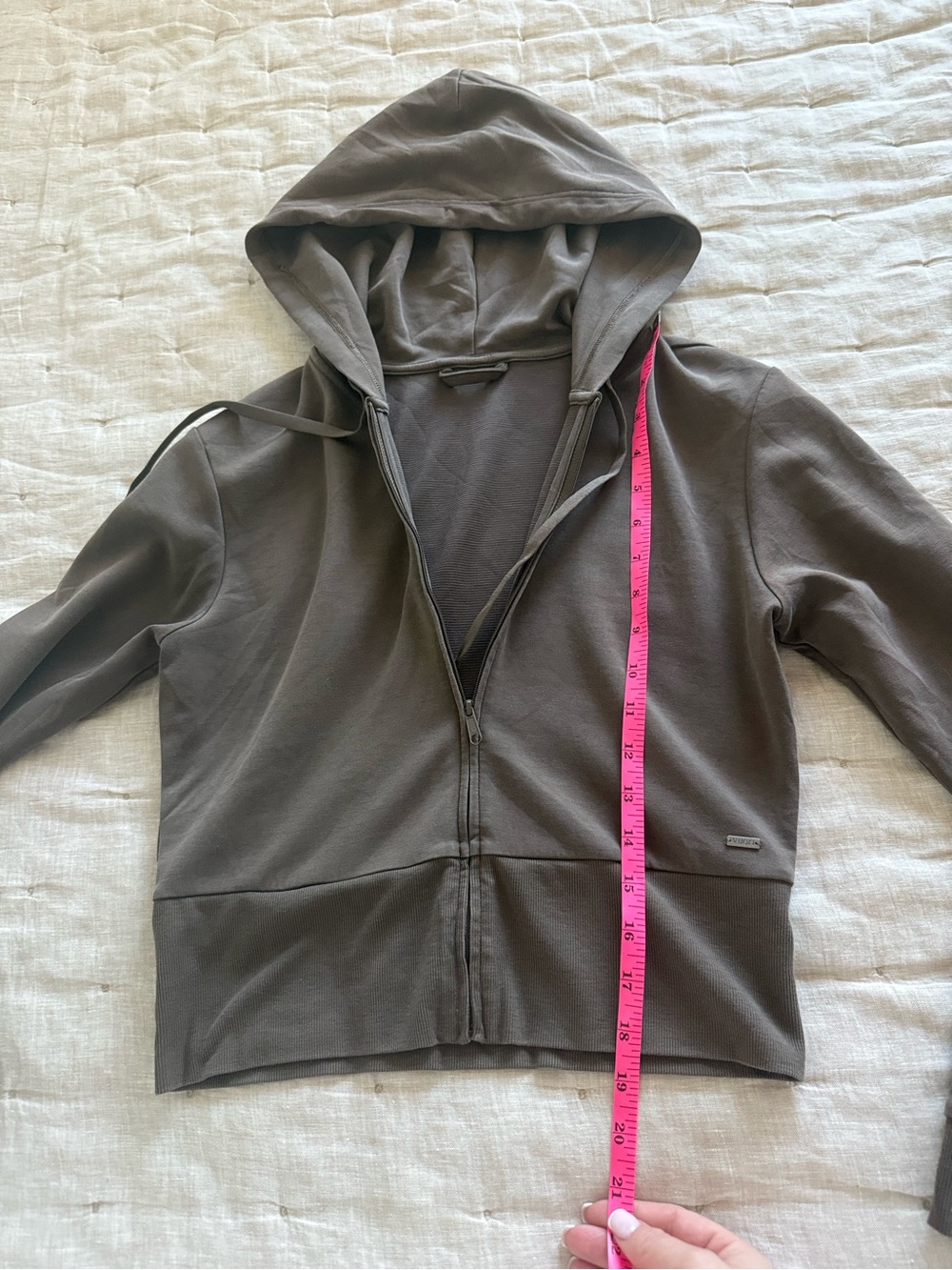 Vuori Compose Full Zip Hoodie Size Small in Espresso - Picture 8 of 10